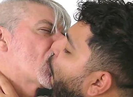 Demetri Silver Visits Richard Lennox For A Tender To Badass Deep Kissing