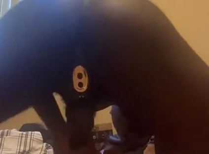 Stroking My BBC Butt Plug Deep in My Ass Fucking Silicone Pussy Doll