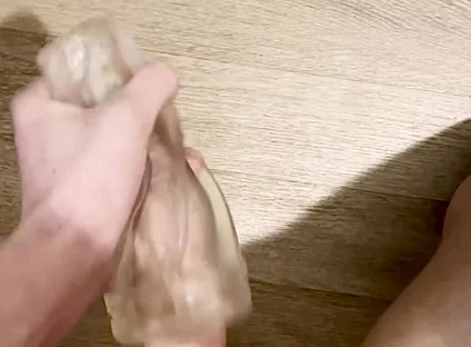 Intense FleshLight Masturbation