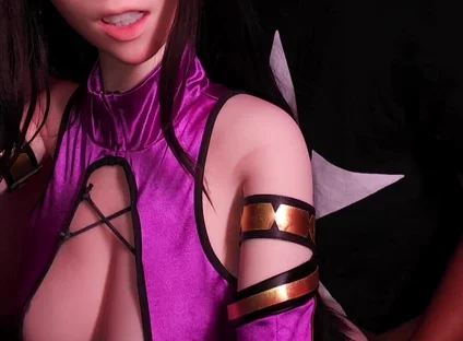 Tifa Lockhart Transforms Into Mileena From Mortal Kombat for 7th Heaven