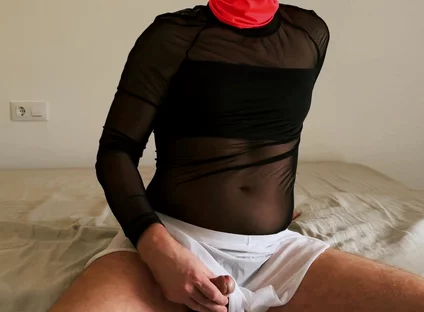 Wearing a Skirt and Thong on My Big Ass Masturbación
