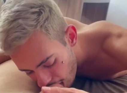 Blowjob on My Neighbor