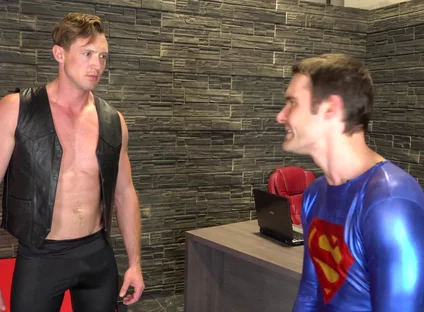 Superman Vs Alpha Stud