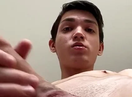 Jerking off an Unshaven Dick