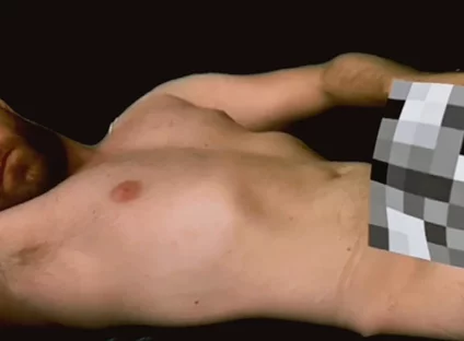 Touching My Dick While Having 2 Anal Orgasms.