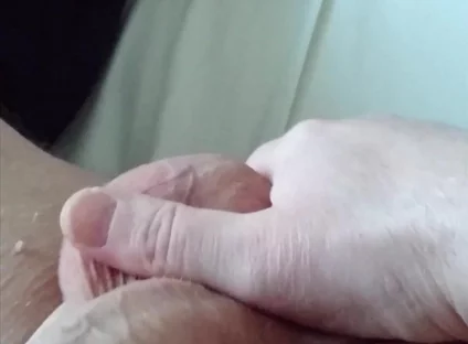 Horny Jerking off in the Morning Before Work