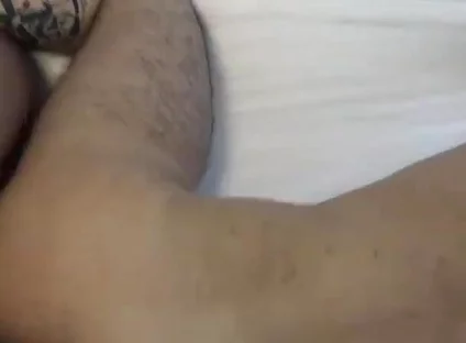 Huge Tatted White Cock for Your Tight Latin Hole