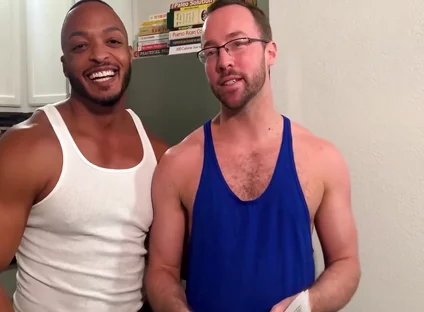 Laying Pipe: Plumber Lays Into Handsy Client Raw - Alex Hawk And Dillon Diaz