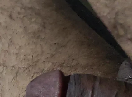 Handsome Boy Fingering Hairy Cock