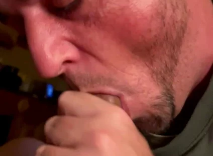 Sucking Uncut Cock