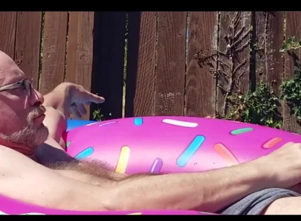 Jacking in the Pool by the Church