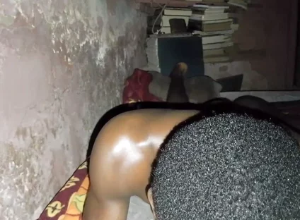 Watch How the African Black Guy Cum