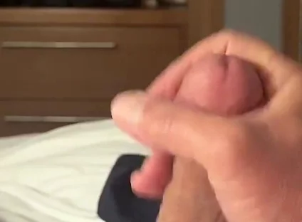 Stroke and Shoot on Belly