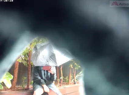 Amateur Guy Caught Peeing in a Public Park
