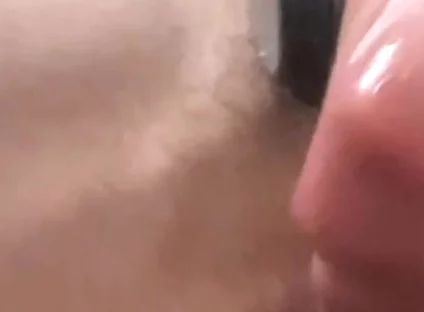 Jerk off Sitting Down with Camera Zoomed on My Mushroom Veiny Head