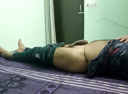 Indian police officer get sucked and fucked by neighbour