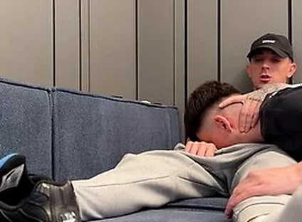 Bottom Sniffs Sweaty Socks And Gets A Creampie