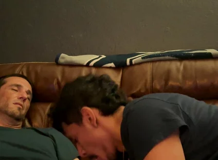 Latino Sucking Guero's Dick