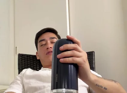 Masturbating Until Massive Cum on You
