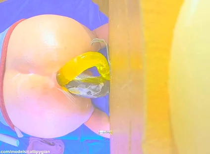 Trying 2 Dildos at Once 2