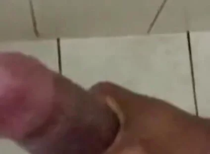 Slowly Motion Jerking off in the Shower Cumming Hard