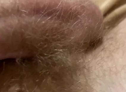 From Soft to Hard. Blond Hairy Dick