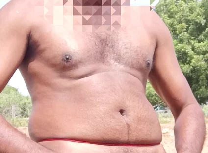 Outdoor Field Nude - Sexy Indian Young Man Acting Funny Masturbating