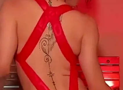 Femboy Burning with Desire and Showing off Her Sensual Body