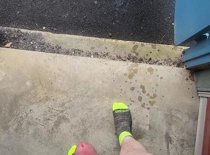 Almost Caught Enjoying the Storage Unit