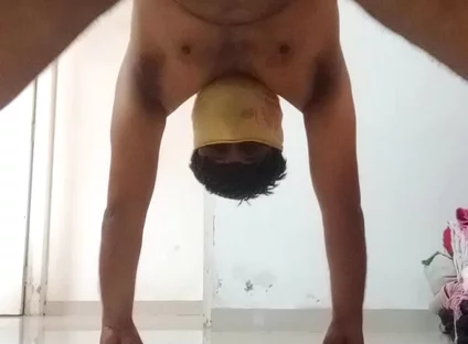 Nude Stretching