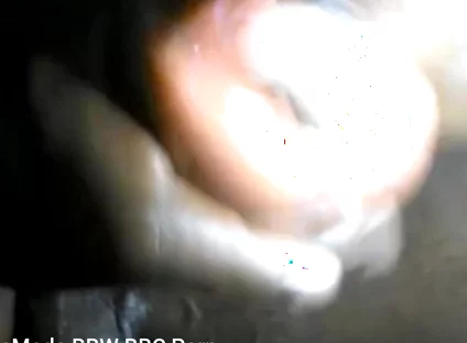 Pleasuring My Big Hard Dick with Fake Pussy Torch Doll
