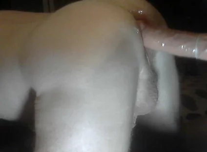 Big Dildo Fucking My Wet Hole Deep