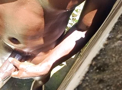 Hot Sunny Day Dick Massage Gone Wild