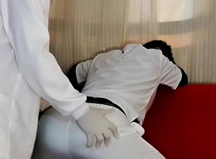 Unexpected Touch Exam: I Was Excited by the Nurse on Duty and Couldn't Hide It - 1