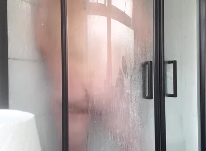 Horny Man Strips and Shaves off Pubic Hair