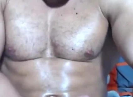 Straight College Jock Shows off and Jerks His Big Cock