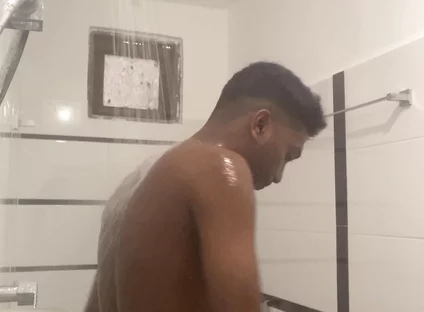 Sri Lankan Teen Boy Showered