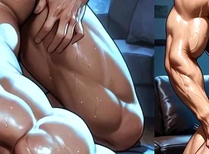 Two Married Men Have Gay Anal Sex in Their Boss's Secret Apartment.