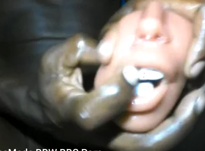 Playing with My New Torch Double Side Sex Toy