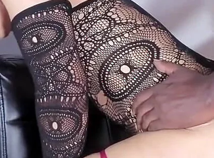 Sissy Femboy Slut Begs Horny Brunette to Destroy Her Anus with Her Giant Black Cock