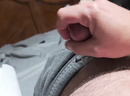 Laying in Bed, Guess I Should Cum