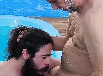 I Caught It in the Act My Stepfather Making Out with His Friend in the Pool