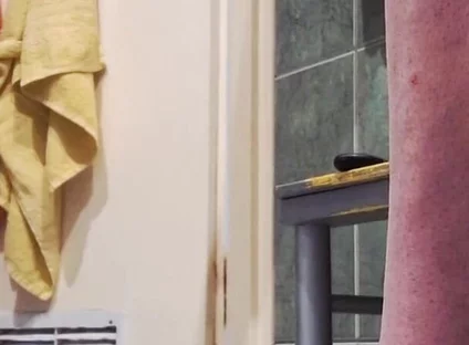 Straight Husband Plays with Balls