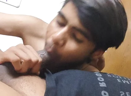 Cute and Funny Indian Twink Suck Dick