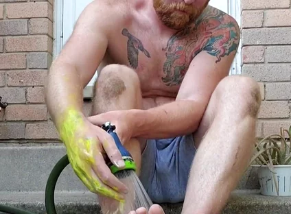 I Needed to Wash My Hands and Feet I After Got a Little Carried Away with a Painting I Was Working on