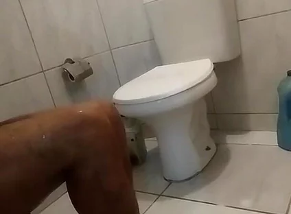 Filming Colleague in the Bathroom