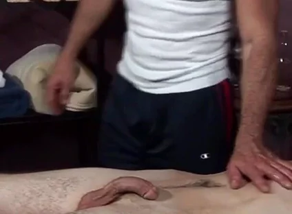 Attractive Gay Kevin Martin Receives Hot Dick Massage