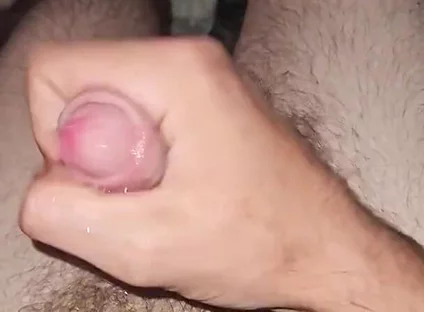 Wanking and slipping a finger in my ass