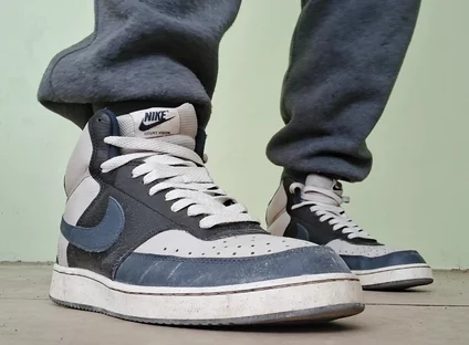 Nike Sneakers on My Feet