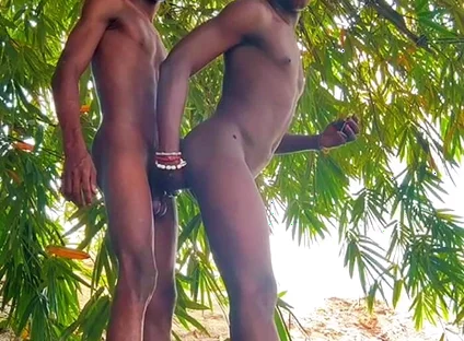 Under the Tree.. at the Road Having Sex